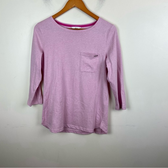 Joules Tops - Joules Pink‎ Cotton 3/4 Sleeve Shirt Top Bee Loungewear Comfy Cozy Size Medium